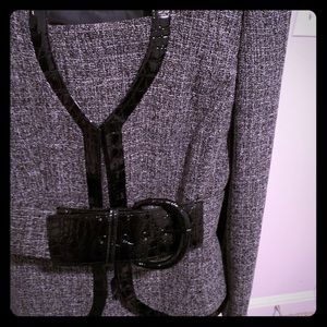 Vintage Metro Style Tweed Suit
